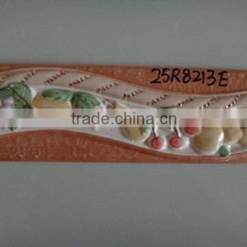 80x250mm ceramic decorative borders design