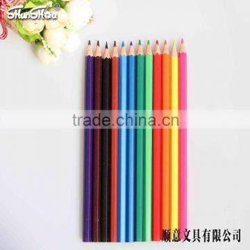 12 Pcs Plastic Color Pencil in Bulk
