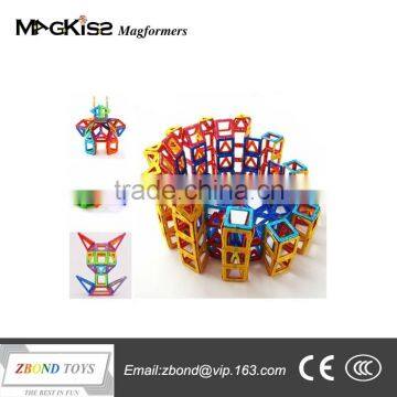 2015 Hot Selling Eco-friendly Magnetic Blocks Toys Child toy factory