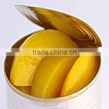 canned yellow peach in syrup