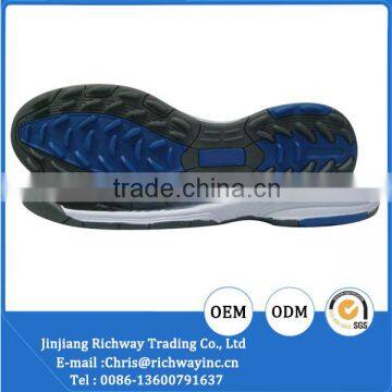 men rubber outsole RB sole for jogging shoes