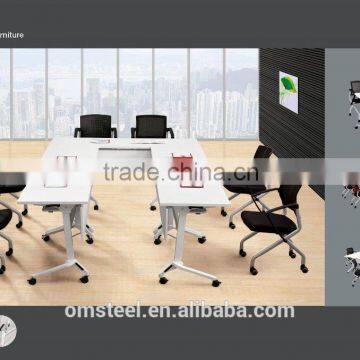 China Manufacturer Office Furniture Steel Metal Table for Training photo-5