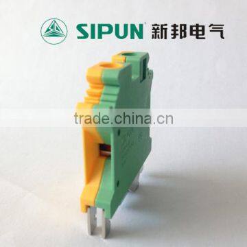 SUK-6JD 6mm Screw Grounding Din Rail Terminal Block photo-4