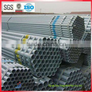 ASTM A53 Schedule 40 Pre Galvanized carbon Steel Pipe