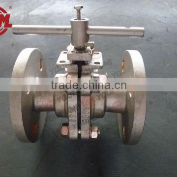 PFA Lined Ball Valve centerline type for chemical industry