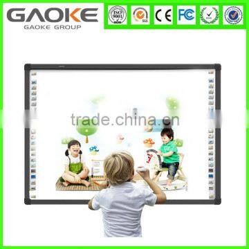 China Best Selling Product School Classroom 50"to 130"Interactive Whiteboard Prices with free interactive whiteboard software