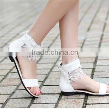 New design leather flat sandals for men flat sandals for girls with great price XT-DA0735