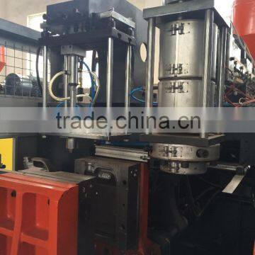 hdpe 5l bottles blowing machine/ double station machine make jerrycan