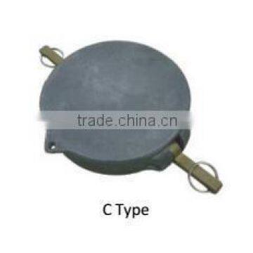 tank truck parts / aluminum tank truck dust proof cap