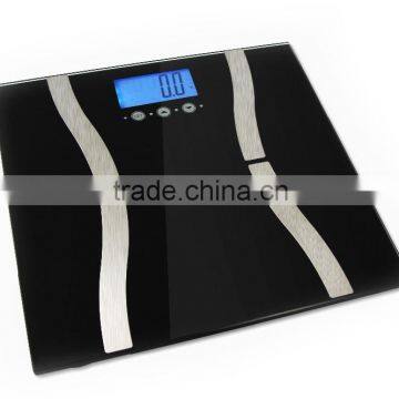 digital body fat scale stores data for up to 10 differents users