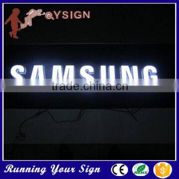 high class advertising led frontlit and backlit letter sign