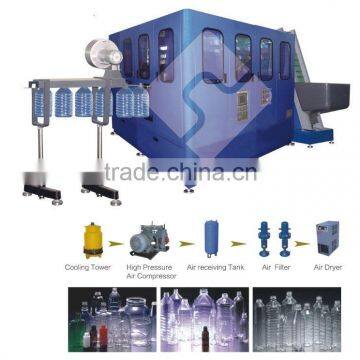 High quality automatic PET bottle blow molding machine