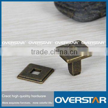 Zinc Alloy Classical Square Furniture Handle Knob