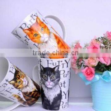 creative fancy decor ceramic coffee cups wholesale