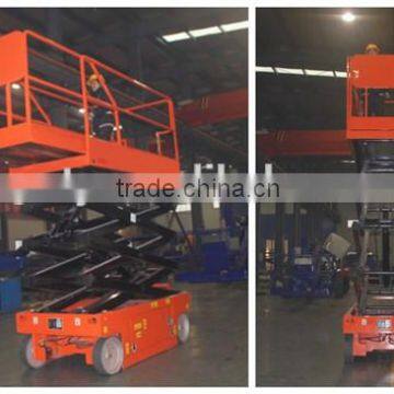 self driven scissor lifts/vertical mobile aerial work platform