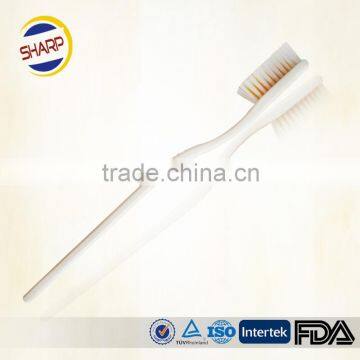 14cm disposable mini toothbrush, disposable toothbrush for hotel