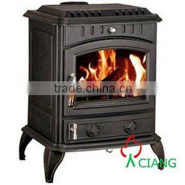 wood stove with back boiler CE tested