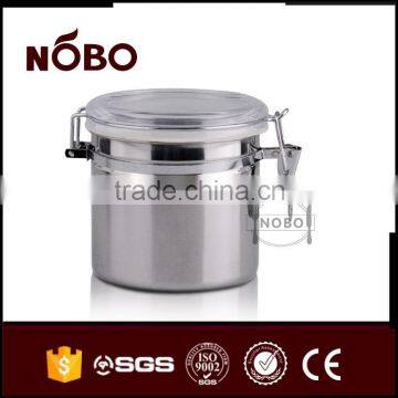 3PCS Stainless Steel Canister Set Screw Lid Canisters photo-2