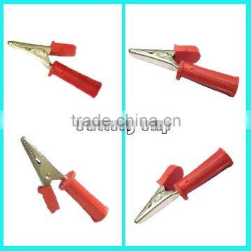 Wholesale Black and Red Rubber Stainless Steel Alligator Clip photo-4