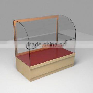 Acrylic and Wooden Display Shelf