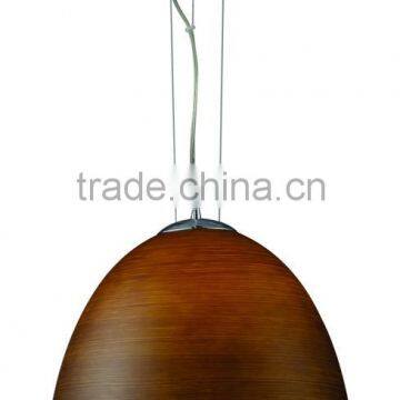 Brown galss modern pendant lighting for distributors MD3025BN