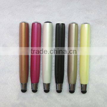 high quality pearl barrel new design metal mini stylus touch screen pen