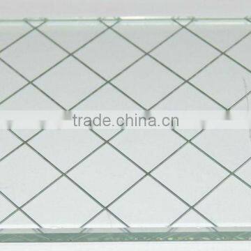 6-10mm Clear Safety Wired Glass With/without Figured photo-2