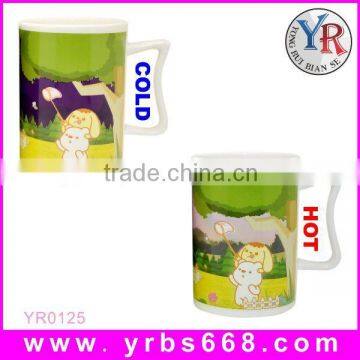 Hot new products for 2014 custom heat sensitive sublimation bone china ceramic mug cup