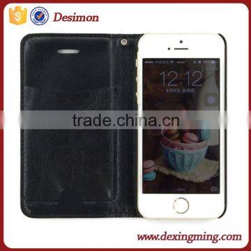 for IPhone SE Flip Cover Leather Wallet Case Quality Choice photo-6