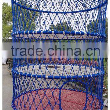 children Expand the hoisting net cage-blue air
