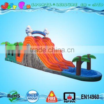 56' customized inflatable big slide combo for kids and adults