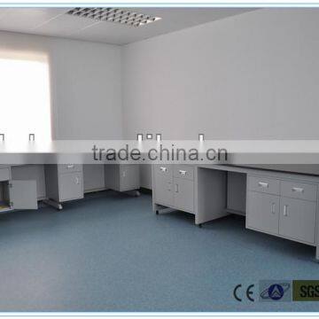 2014 new design certified by CE and ISO metal lab workbench for student