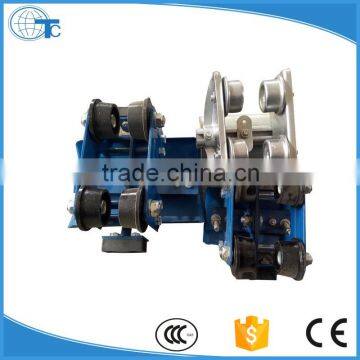 high precision cable trolley insulated steel conductor rail for crane