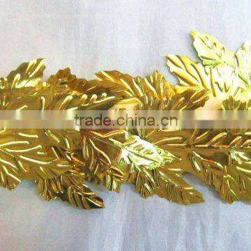 Gold roman greek toga olive laurel wreath headband fancy dress costume accessory                        
                                                Quality Choice