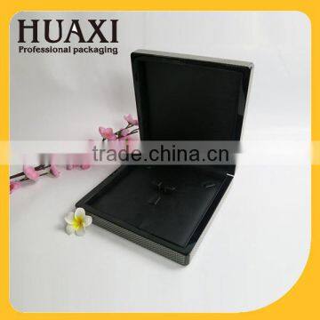 custom luxury carbon fiber wooden jewelry display box