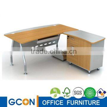 Modern executive L Shape Melamine Office Desk