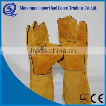 Wholesale Ce Standard Light Duty Leather Archery Gloves