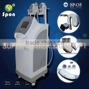 Modern E Light Painless Ipl+rf Laser Beauty Device Vertical