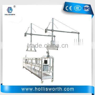 zlp 630 suspended scaffolding used window cleaning working platform