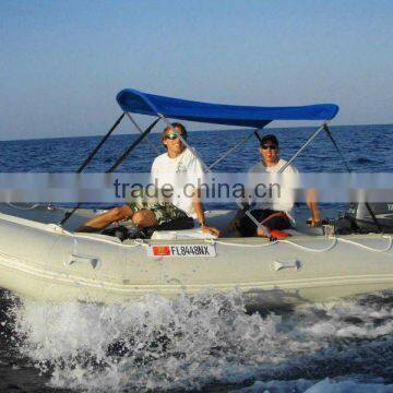 aluminium floor inflatable boat