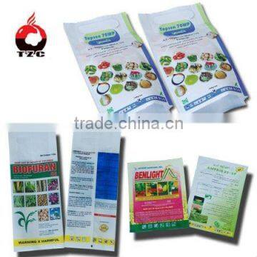 plastic pesticide bag with handhole