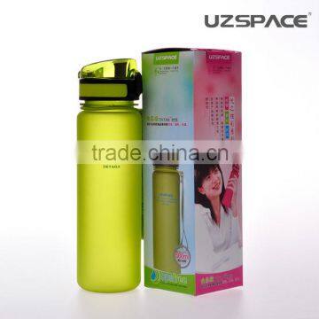 frosted water bottle 500ml tritan material and FDA SGS ISO certification