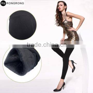 90071 Factory wholesale price In-stock warm fuzzy thick legging tights for winter