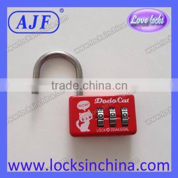 2015 AJF Mini Cute Luggage Combination Lock photo-5