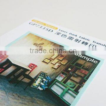 A3 Size Offer Color Plastisol T-Shirt Transfer Paper For Laser photo-2