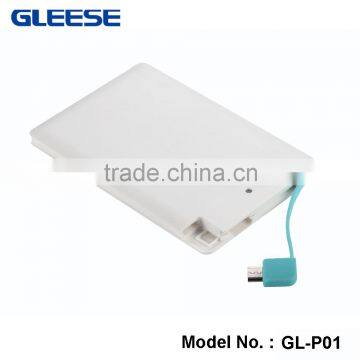 Portable Power Bank Ultra Slim Design High Capacity Metal Power Charger