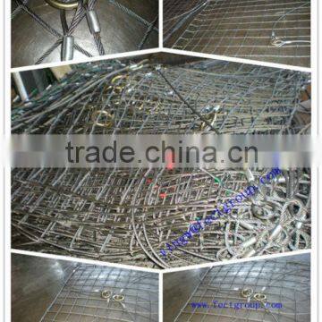 stainless steel wire rope sling net with best price