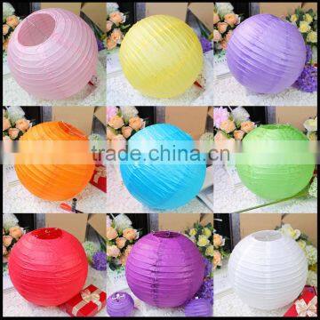 Cheap Round Chinese Colorful Paper Lamp