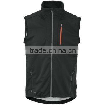 mens black functional outdoor waterproof vest