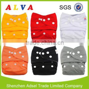 ALVA Double Row Snaps Pocket Diaper Alva Cloth Diaper